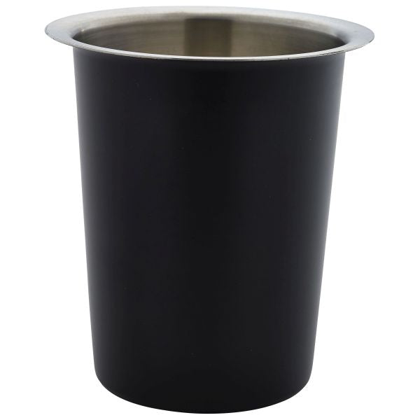 Stephens Stainless Steel Black Cutlery Cylinder