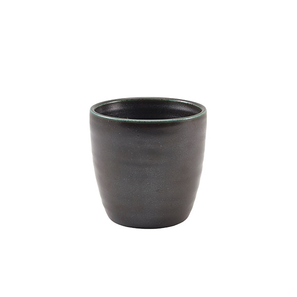 Terra Porcelain Cinder Black Chip Cup 30cl/10.5oz (Box of 6)