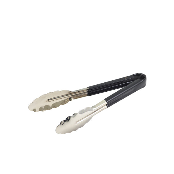 Stephens Colour Coded S/St. Tong 23cm Black
