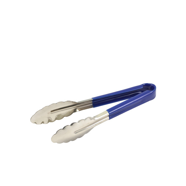 Stephens Colour Coded S/St. Tong 23cm Blue
