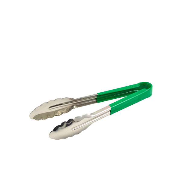 Stephens Colour Coded S/St. Tong 23cm Green