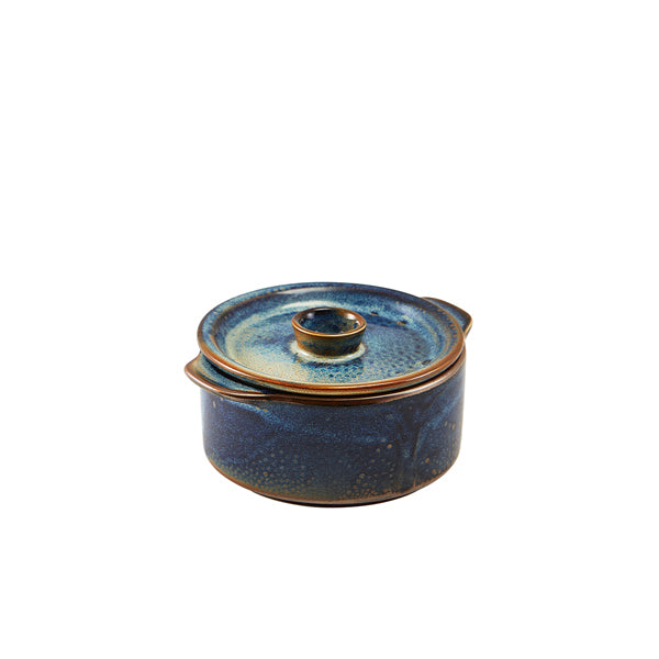 Terra Porcelain Aqua Blue Mini Casserole Dish 10.4cm (Box of 6)