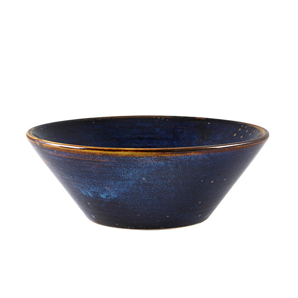 Terra Porcelain Aqua Blue Conical Bowl 16cm (Box of 6)