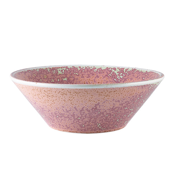 Terra Porcelain Rose Conical Bowl 19.5cm (Box of 6)