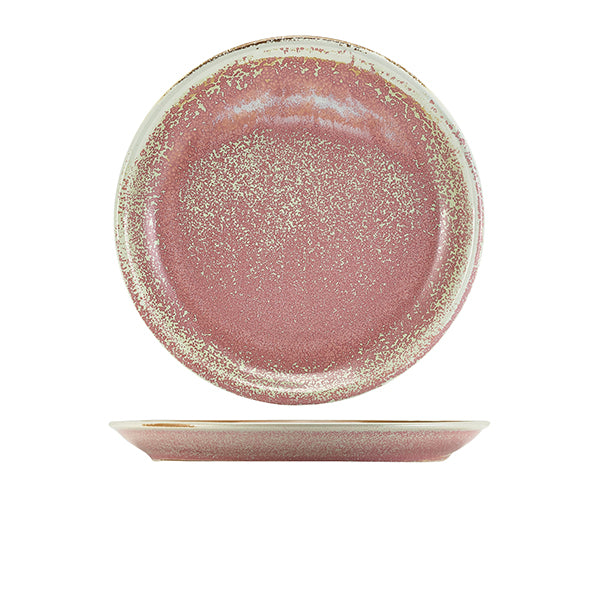 Terra Porcelain Rose Coupe Plate 27.5cm pack of 6