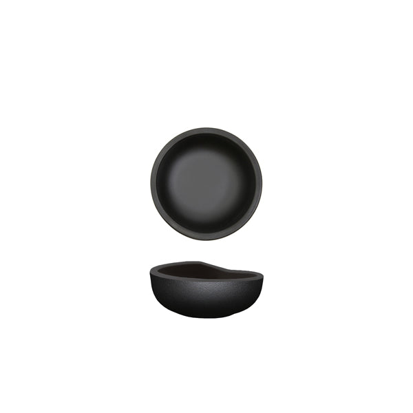 Black Copenhagen Round Melamine Bowl 8.5 x 3.5cm pack of 24