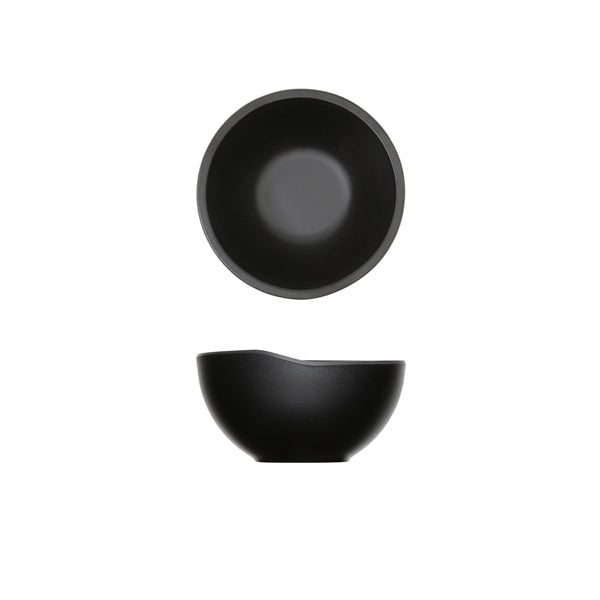 Black Copenhagen Melamine Bowl 10.8 x 5.6cm pack of 24