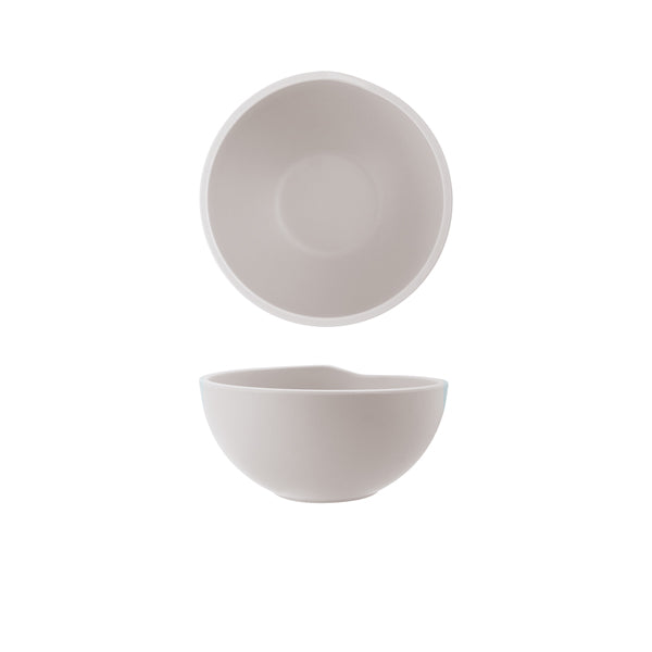 White Copenhagen Melamine Bowl 15.5 x 7.5cm pack of 6