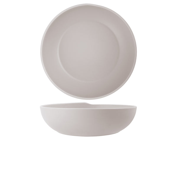 White Copenhagen Melamine Bowl 28 x 7.5cm