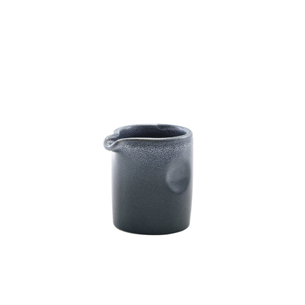 Forge Graphite Stoneware Pinched Jug 9cl/3.2oz (Box of 12)