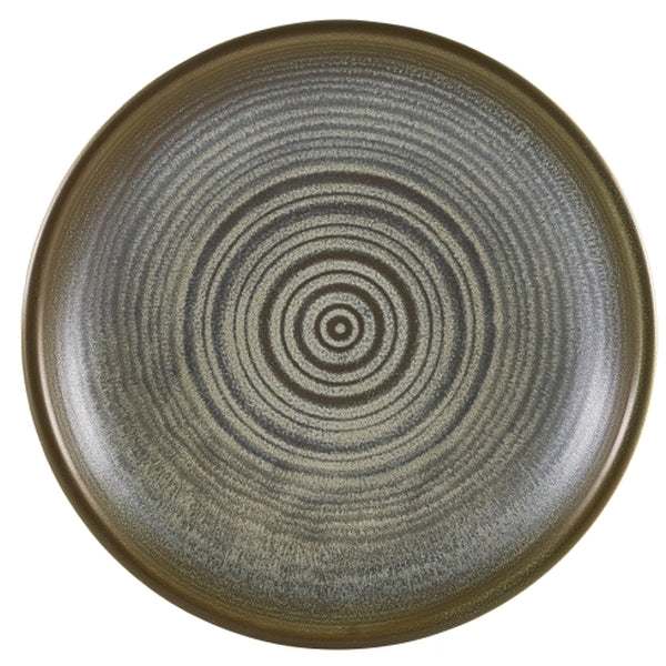 Terra Porcelain Matt Grey Deep Coupe Plate 21cm (Box of 6)