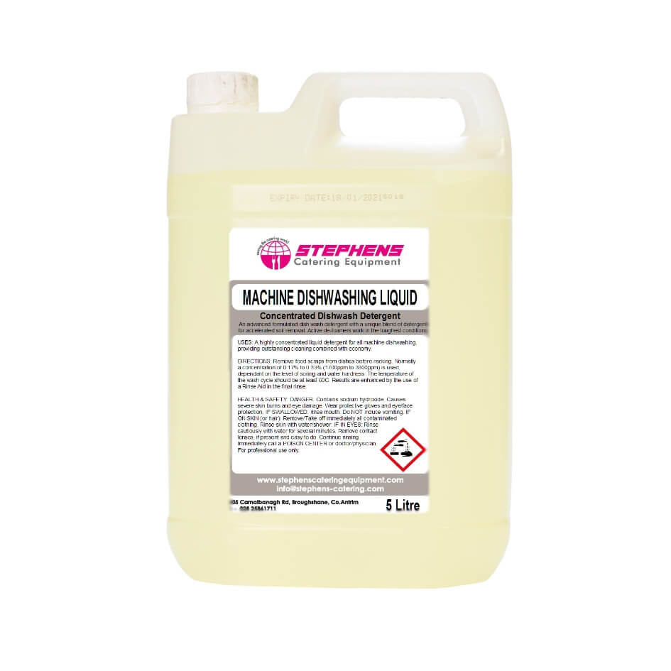 Dishwashing Liquid Per 4x5L for Medium to Hard Water