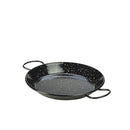 Black Enamel Paella Pan 20cm pack of 6