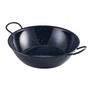 Black Enamel Dish 30cm pack of 6