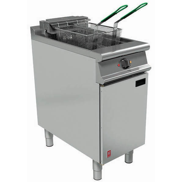 Falcon E3840 Single Pan Twin Basket Fryer with Filtration - Second hand