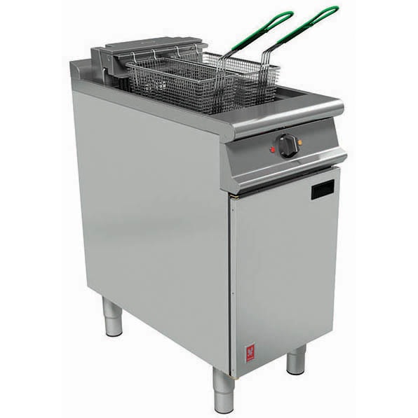 Falcon E3840FX Twin Basket Fryer with Filtration