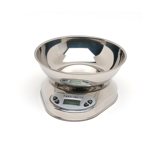 S/St. Digital Scales 5Kg Graduated 1 Gm