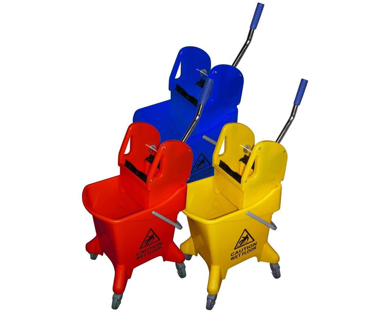 Jantex Mop Bucket With Wringer 20L Yellow