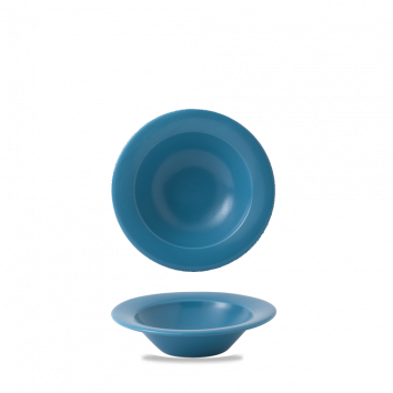 Blue Glaze Mid Rim Bowl 6.5" Box 6