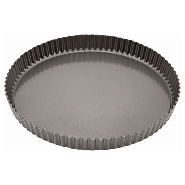 Carbon Steel Non-Stick Fluted Quiche Tin 29cm