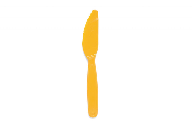 Small Yellow Knife – Reusable Polycarbonate Cutlery
