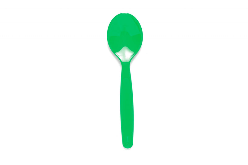 Small Emerald Green Dessert Spoon – Reusable Cutlery