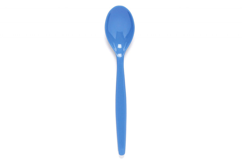 Antibacterial Med Blue Teaspoon – Reusable Cutlery