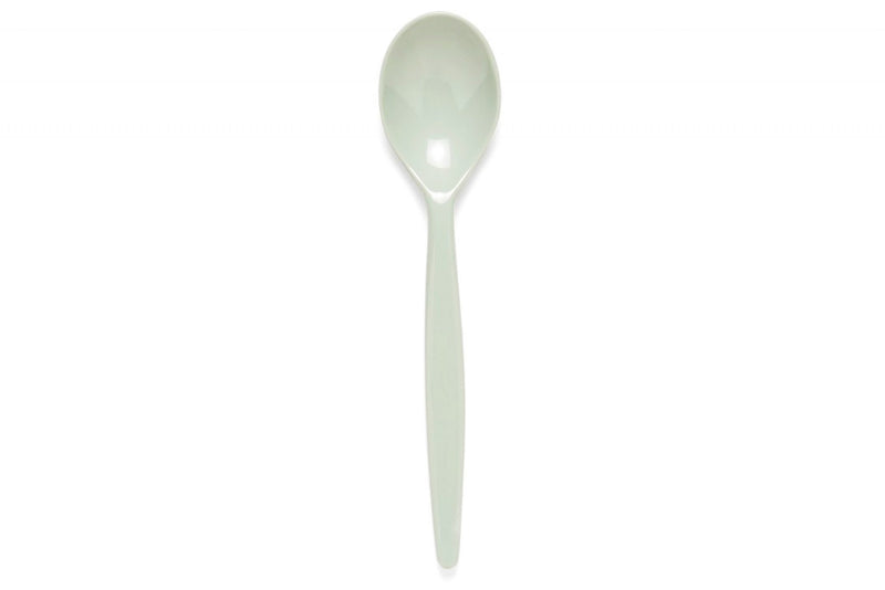 Antibacterial Grey Green Standard Dessert Spoon