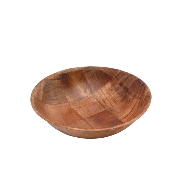 Woven Wood Bowls 6" Dia (Box of 12)