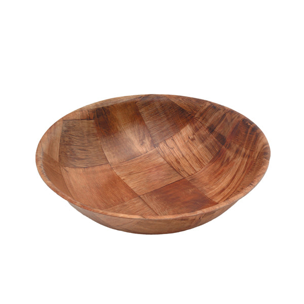 Woven Wood Bowls 10" Dia (Box of 12)