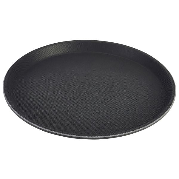 Gengrip 11" Round Non-Slip Tray Black