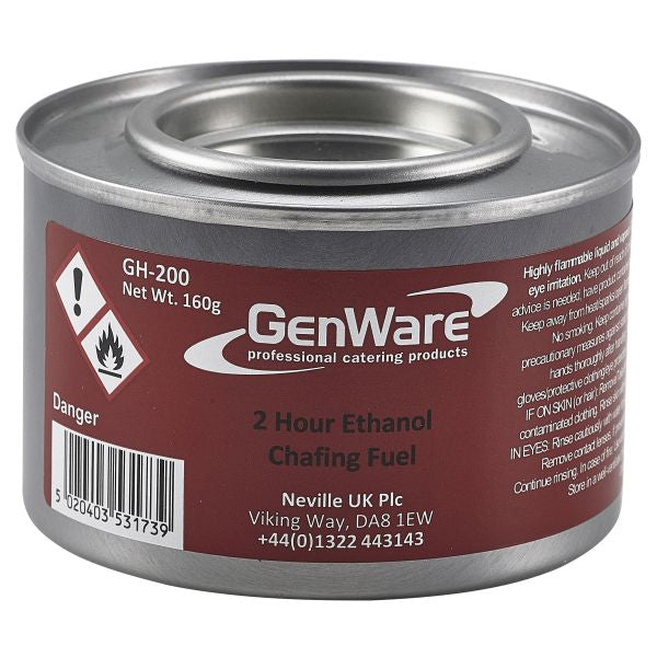 Gen-Heat Ethanol Chafing Fuel 2 Hour (Box of 36)