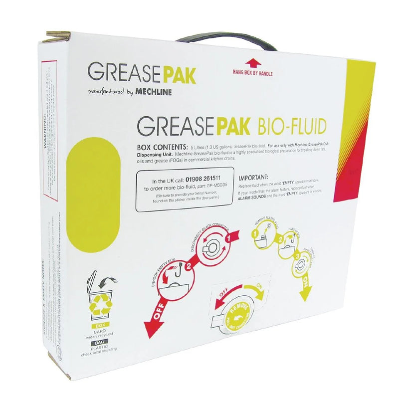 GreasePak MSGD5 Dosing Fluid 5Ltr (Pack of 3)