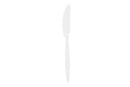 Antibacterial White Standard Knife – Reusable Cutlery