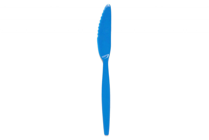 Antibacterial Med Blue Standard Knife – Reusable Cutlery