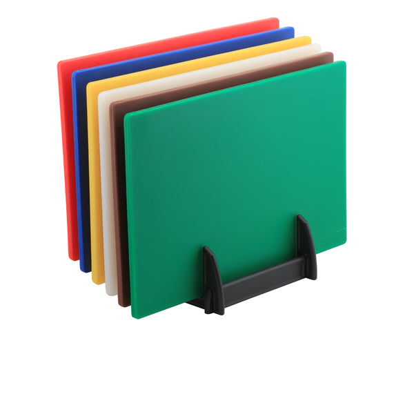 GenWare High Density Chopping Board And Rack Set 18 x 12 x 0.5" pack of 1
