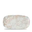 Studio Prints Kintsugi Coral Chefs Oblong Plate 11 3/4X6" Box 12