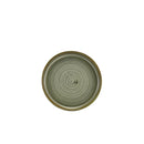 Terra Porcelain Matt Grey Low Presentation Plate 14cm pack of 12