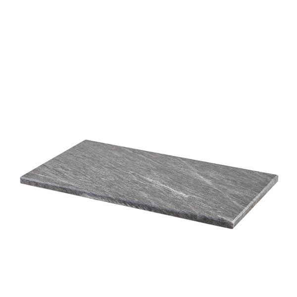 GenWare Dark Grey Marble Platter 32 x 18cm GN 1/3 Box of 1
