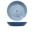 Blue Marrakesh Melamine Bowl 42.5 x 8cm pack of 1