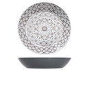 Grey Marrakesh Melamine Bowl 42.5 x 8cm pack of 1