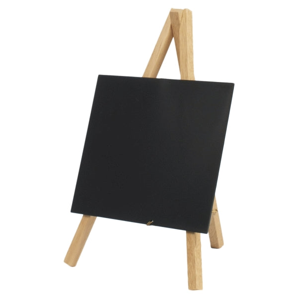 Mini Chalkboard Easel 24 X 11.5cm Wood Pk3