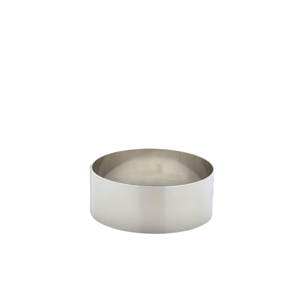Stainless Steel Mousse Ring 9x3.5cm pack of 12