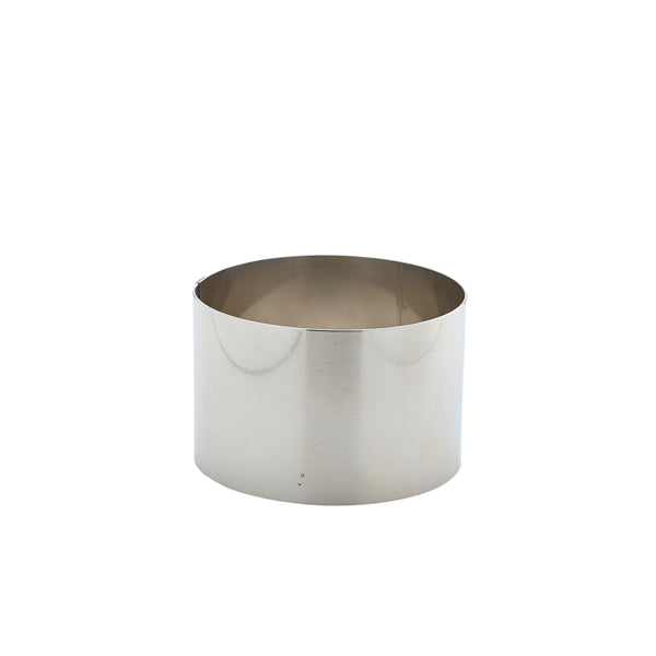 Stainless Steel Mousse Ring 9x6cm (Box of 12)