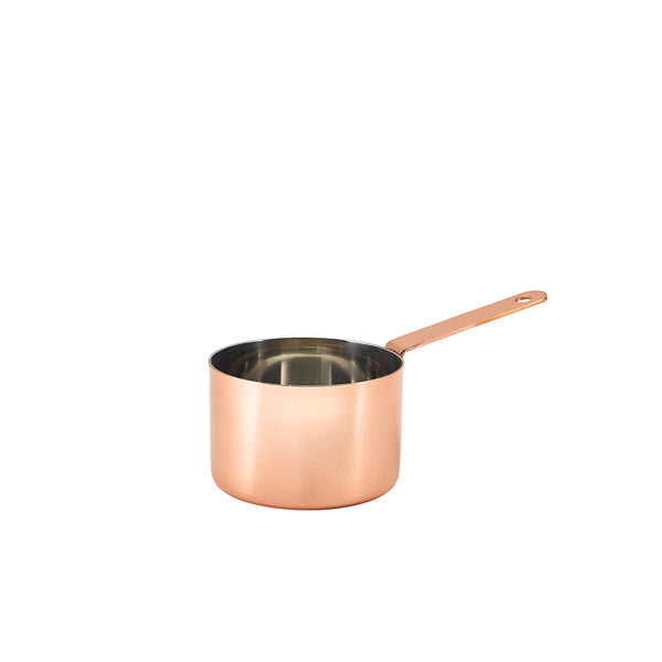 Mini Copper Saucepan 9 x 6.3cm pack of 6