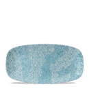 Aquamarine Med Tiles Chefs Oblong Plate 11 3/4X6" Box 12