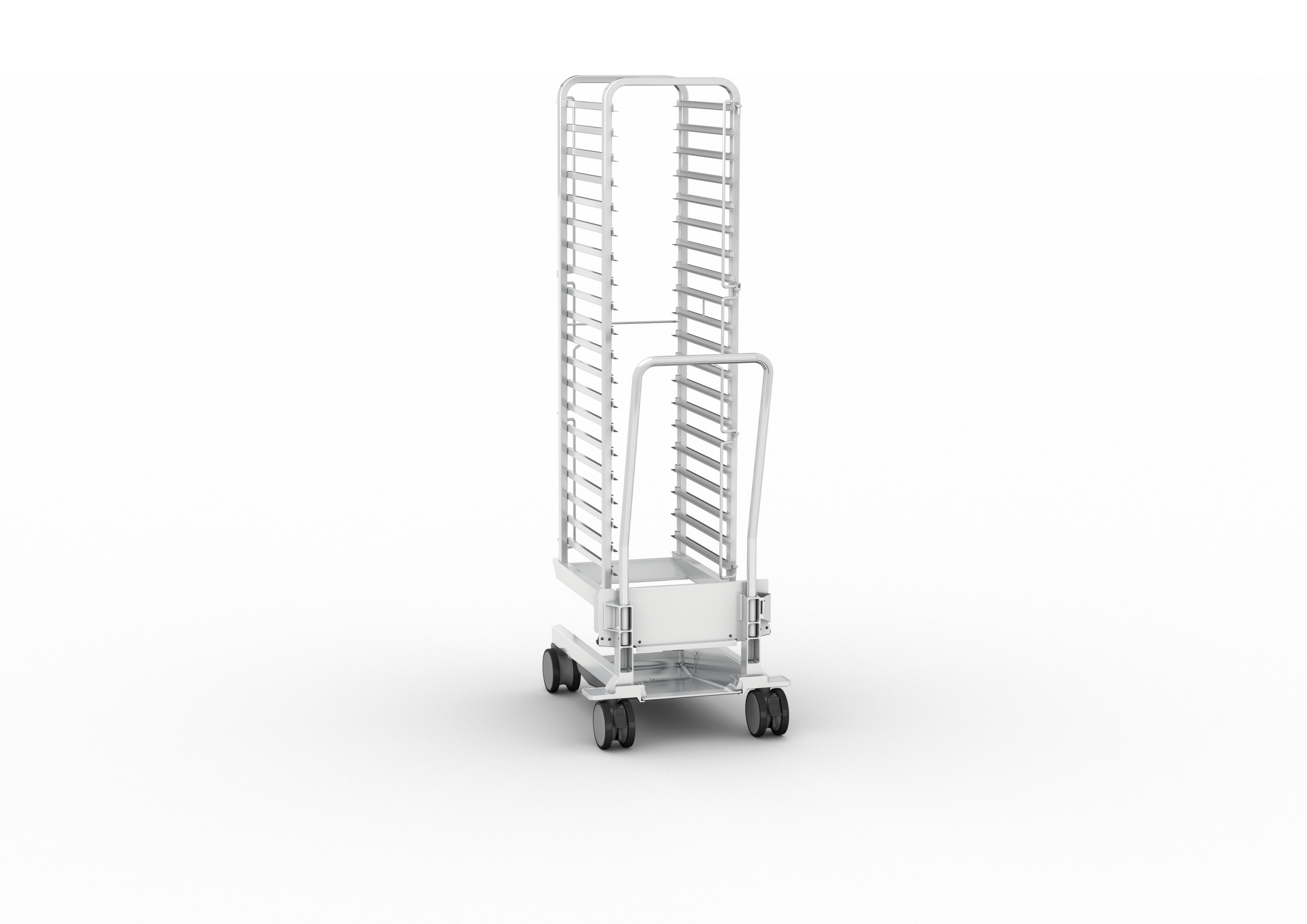 Mobile oven rack height extension, for ICP/ICM type 20-1/1