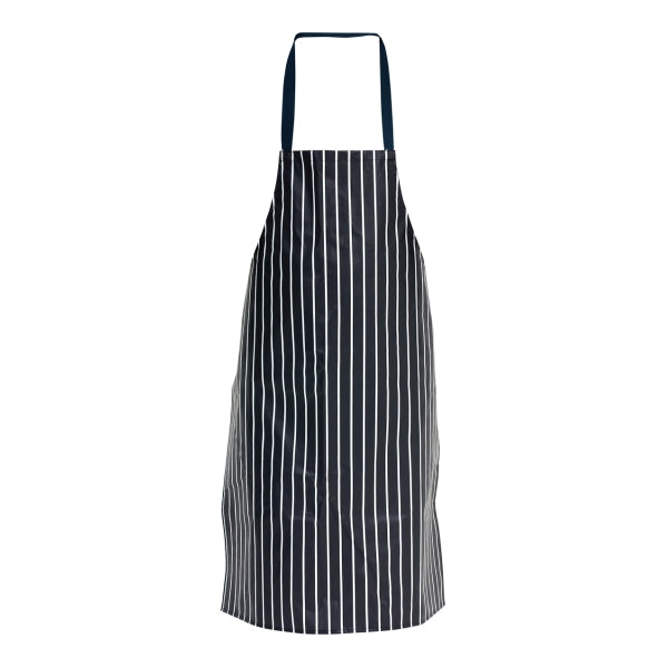 PVC Butchers Stripe Waterproof Apron 72X100cm