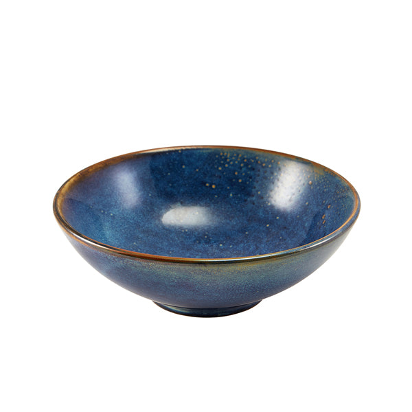 Terra Porcelain Aqua Blue Noodle Bowl 20.2cm (Box of 6)