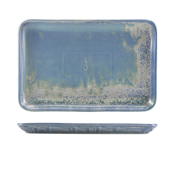 Terra Porcelain Seafoam Rectangular Platter 30 x 20cm (Box of 3)